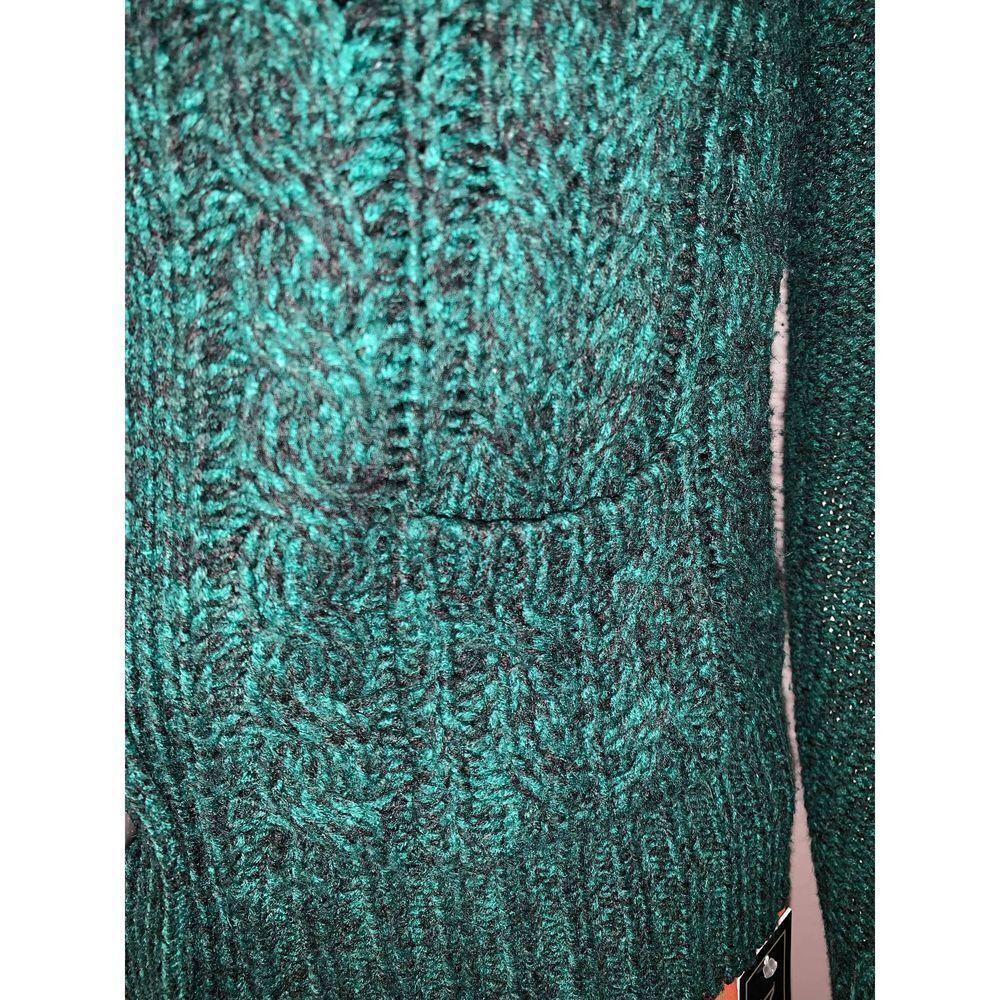 Vintage Y2K Button Down Cardigan Knit Sweater Size PS - Picture 5 of 10